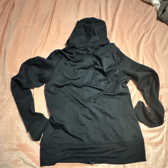 Under Armour Black and Yellow Iowa Hawkeyes Zip-Up Hoodie - Picture 3 of 4